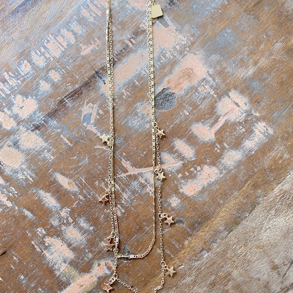 Park Lane Starburst necklace in gold